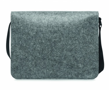 Logo trade corporate gifts image of: RPET felt laptop bag