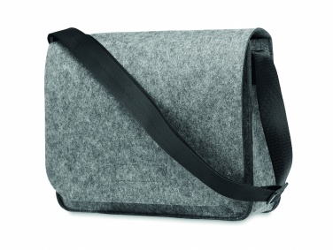 Logo trade promotional gift photo of: RPET felt laptop bag