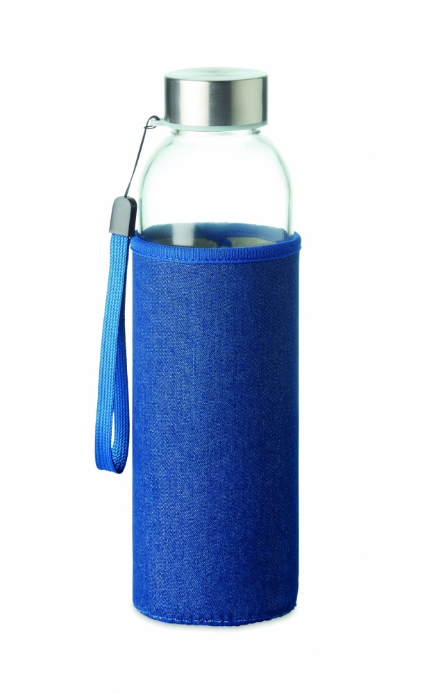 Logotrade corporate gifts photo of: Glass bottle in pouch 500 ml