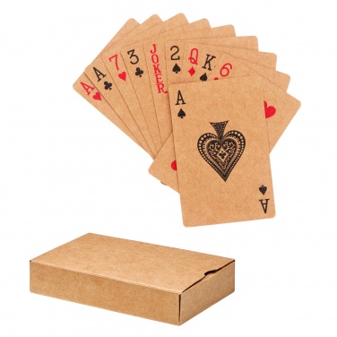 Logo trade promotional products picture of: Recycled paper playing cards