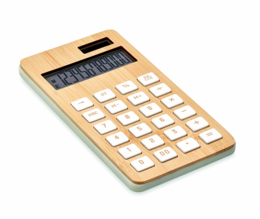 Logotrade corporate gift picture of: 12 digit bamboo calculator