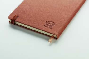 Logo trade advertising products image of: Recycled Leather A5 notebook