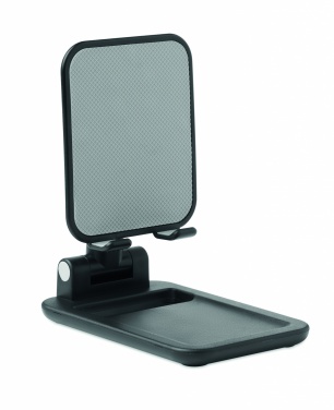 Logo trade promotional giveaways image of: Foldable smartphone holder