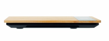 Logo trade promotional giveaways image of: Bamboo digital kitchen scales
