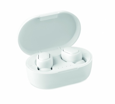 Logotrade promotional products photo of: Recycled ABS TWS earbuds