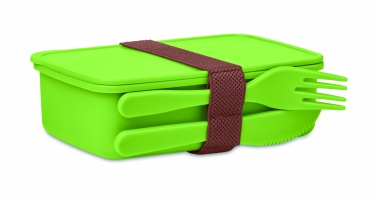 Logo trade promotional gift photo of: Lunch box with cutlery