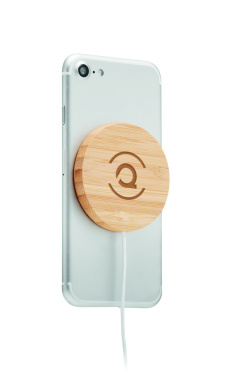 Logo trade promotional products picture of: Magnetic Wireless charger 10W