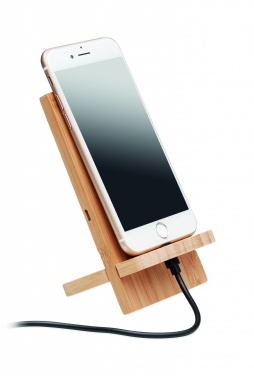 Logo trade corporate gifts image of: Wireless charger stand 10W