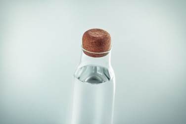 Logotrade promotional giveaway picture of: Glass bottle cork lid 600 ml