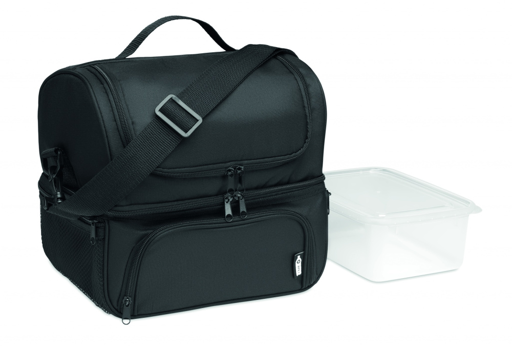 Logo trade advertising product photo of: Cooler bag in 600D RPET