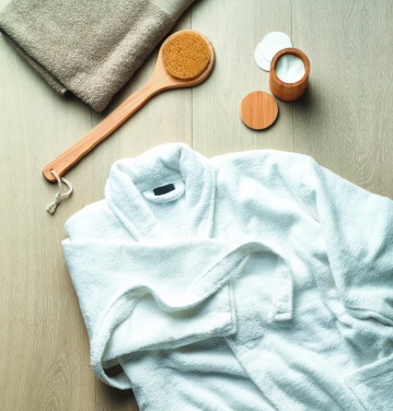 Logotrade promotional merchandise image of: Bathrobe organic cotton XL/XXL