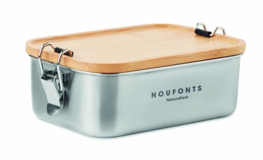 Logo trade corporate gifts image of: Stainless steel lunch box 750ml