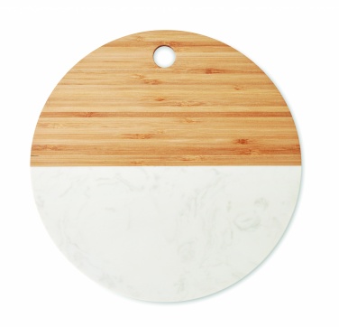 Logo trade promotional gifts picture of: Marble/ bamboo serving board