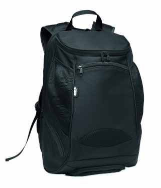 Logo trade promotional merchandise picture of: 600D RPET sports rucksack