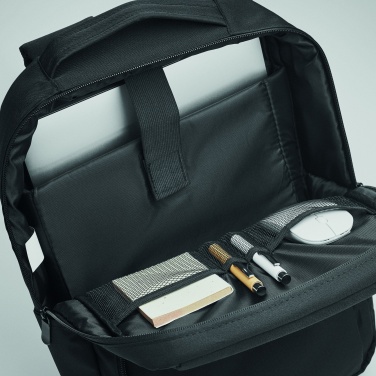 Logo trade business gift photo of: Laptop backpack in 300D RPET