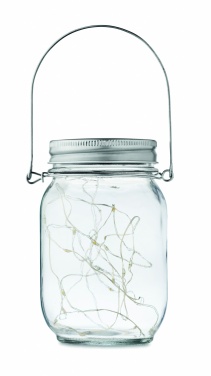 Logotrade promotional giveaway image of: Solar mason jar outdoor lamp