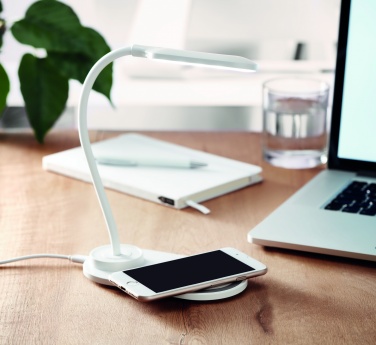 Logotrade promotional merchandise image of: Desktop light and charger 10W
