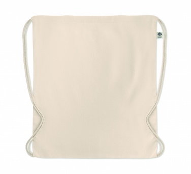 Logotrade promotional giveaways photo of: Organic cotton drawstring bag
