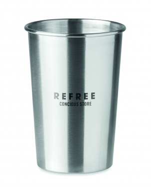 Logo trade promotional merchandise picture of: Stainless Steel cup 350ml