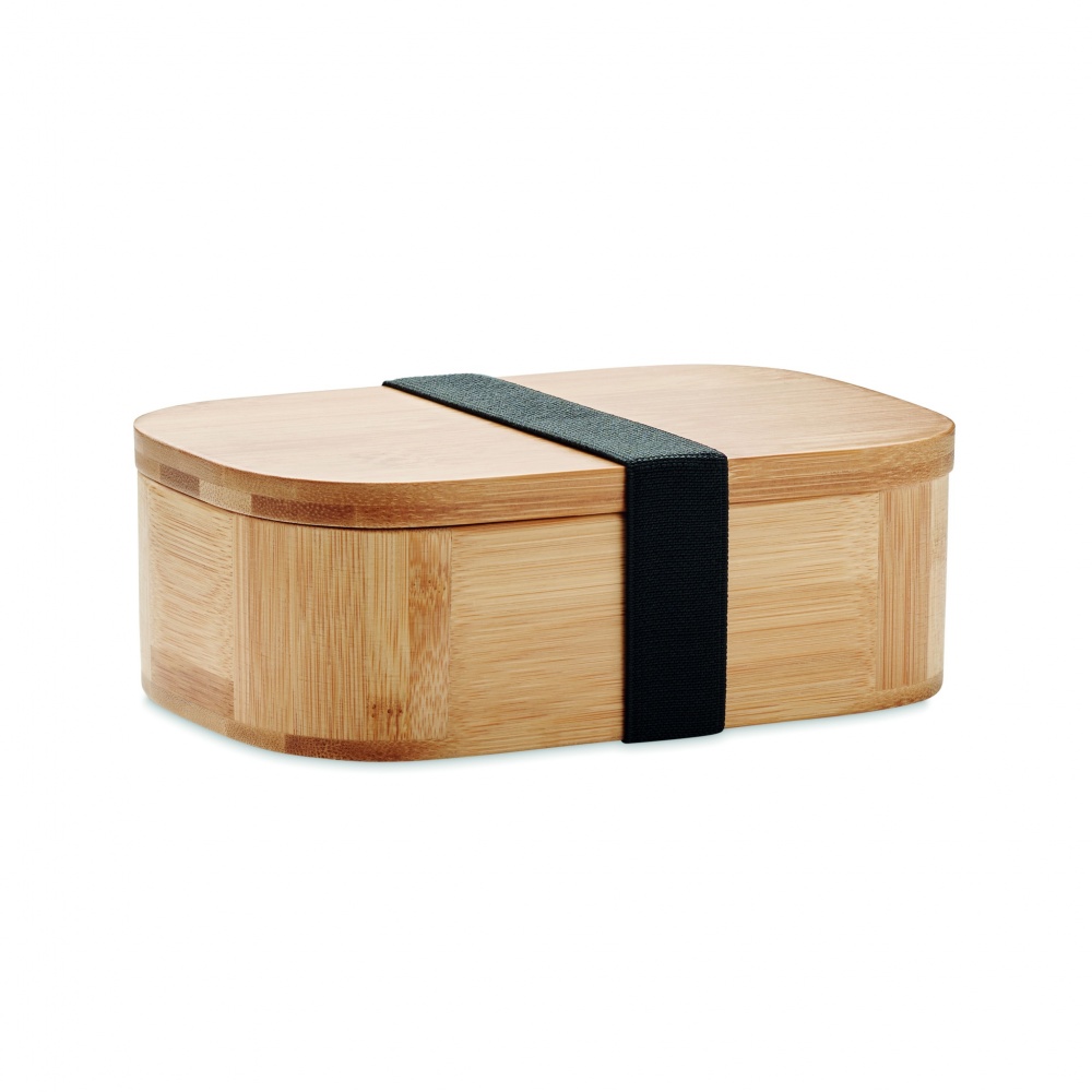 Logo trade promotional gift photo of: Bamboo lunch box 650ml LADEN