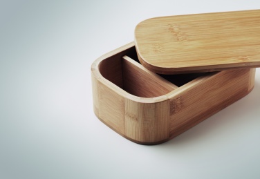 Logotrade promotional giveaway image of: Bamboo lunch box 1000ml LADEN LARGE