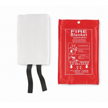 Logo trade promotional items image of: Fire blanket in pouch 120x180