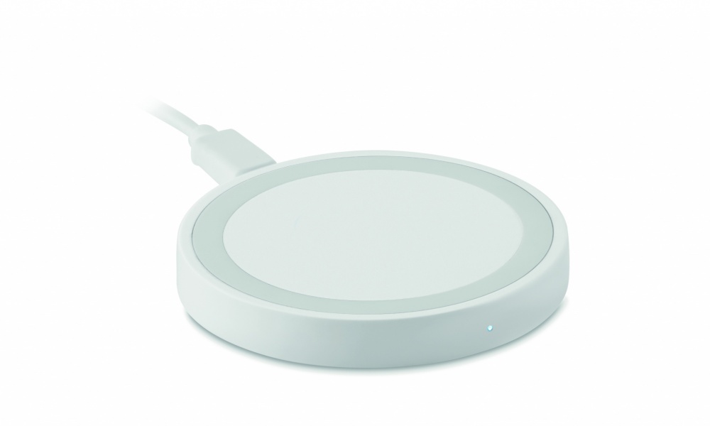 Logo trade promotional merchandise photo of: Small wireless charger 15W