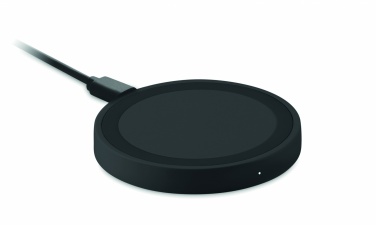 Logo trade business gift photo of: Small wireless charger 15W