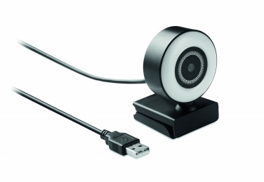 Logo trade promotional products image of: 1080P HD webcam and ring light