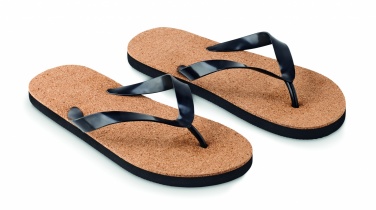 Logo trade promotional gifts image of: Cork beach slippers M