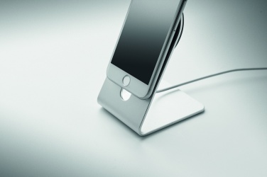 Logo trade promotional merchandise picture of: Portable magnetic charger 15W