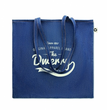 Logotrade corporate gift picture of: Recycled denim shopping bag