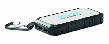 Logo trade promotional giveaways image of: solar charger 8000 mAh