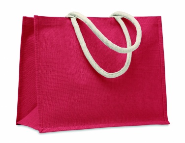 Logotrade corporate gift picture of: Jute bag with cotton handle