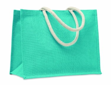 Logotrade promotional item image of: Jute bag with cotton handle