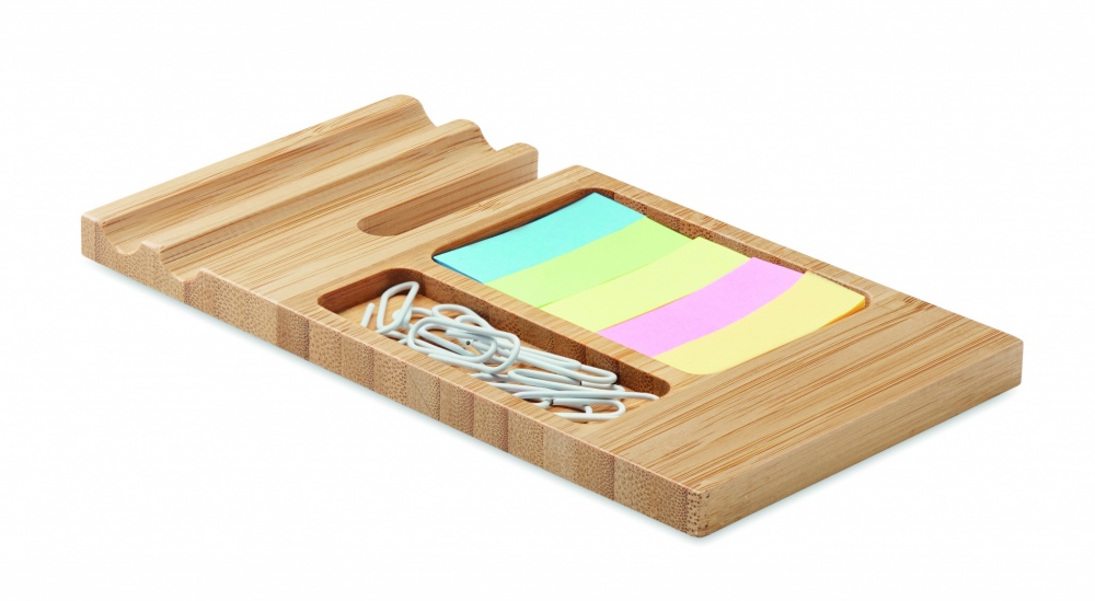 Logotrade corporate gift picture of: Bamboo desk phone stand