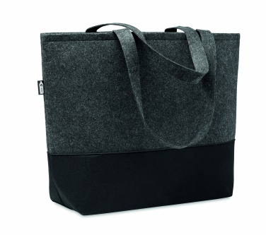Logotrade promotional merchandise image of: RPET felt shopping bag