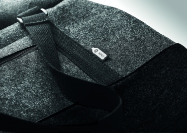 Logo trade business gift photo of: RPET felt weekend bag