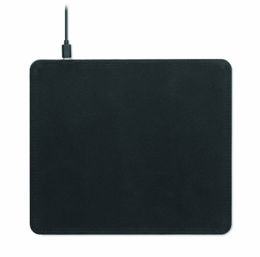 Logotrade corporate gift picture of: Cork mouse mat charger 15W