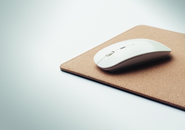 Logotrade business gifts photo of: Cork mouse mat charger 15W