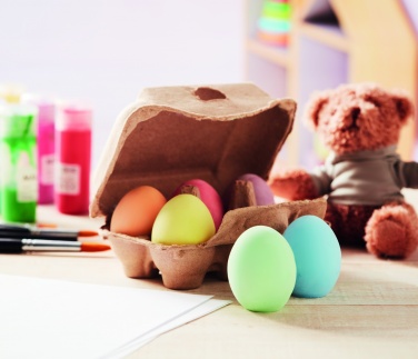 Logotrade promotional giveaway picture of: 6 chalk eggs in box
