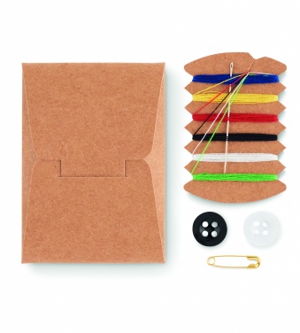 Logo trade promotional merchandise photo of: Compact sewing kit