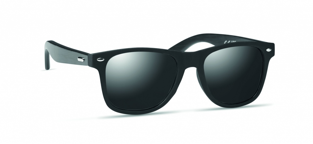 Logotrade promotional product image of: Sunglasses with bamboo arms NARVA