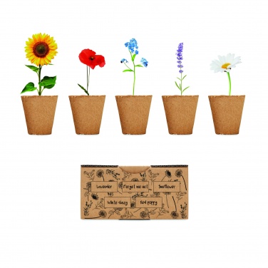 Logo trade corporate gifts image of: Flowers growing kit