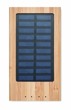 Logotrade promotional item image of: Solar power bank 4000 mAh ARENA SOLAR