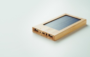 Logo trade promotional products picture of: Solar power bank 4000 mAh ARENA SOLAR