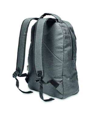 Logotrade promotional product picture of: 600D RPET 2 tone backpack
