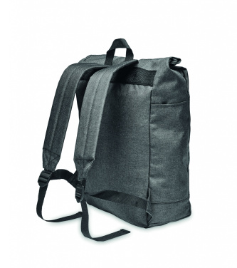 Logotrade promotional merchandise image of: 600D RPET 2 tone backpack