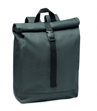 Logo trade promotional gift photo of: 600D RPET 2 tone backpack