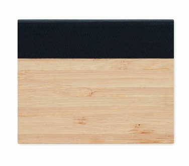 Logo trade advertising product photo of: Bamboo sticky note memo pad